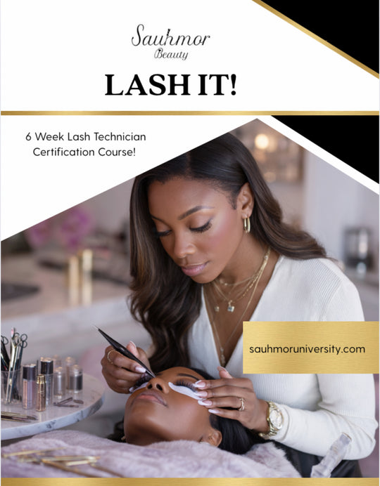 Sauhmor Beauty Lash It Certification Course + Kit